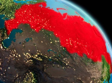 Rusya dünya üzerindeki sabah