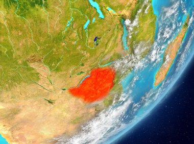 Uzaydan gelen Zimbabve