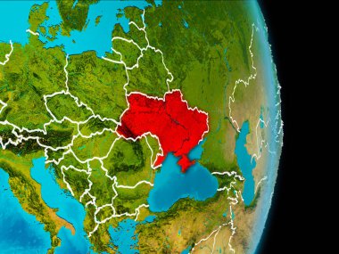 Ukrayna yeryüzünde