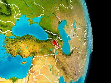 Ermenistan yeryüzünde