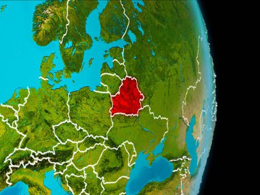 Dünya üzerindeki Beyaz Rusya