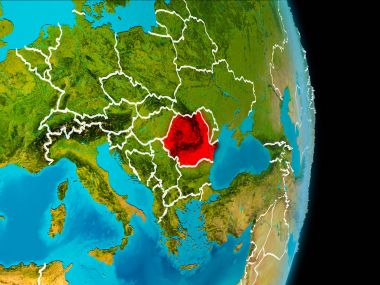 Romanya yeryüzünde