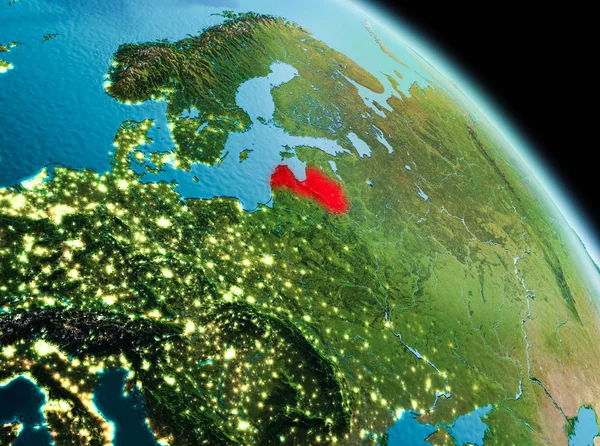 Letonya dünya üzerindeki sabah