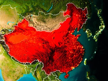 Çin Dünya Haritası