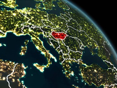 Kırmızı gece Macaristan