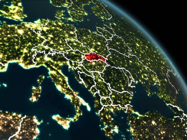 Kırmızı gece Slovakya