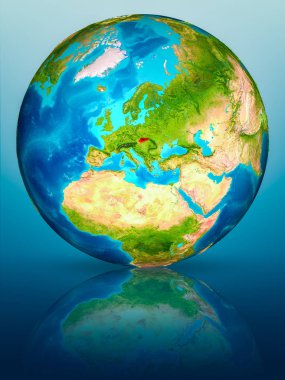 Yansıtıcı yüzeyi yeryüzünde Slovakya