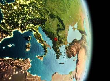 Sabah yörüngeden Kosova'da