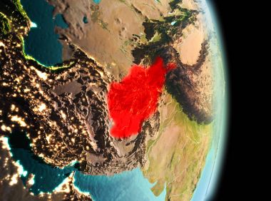 Sabah yörüngeden Afganistan'da