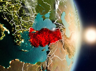 Türkiye gündoğumu sırasında