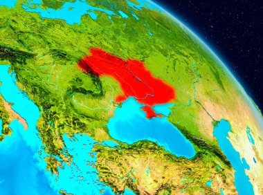 Ukrayna yeryüzünde