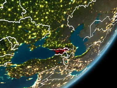 Gürcistan, Dünya gecesi