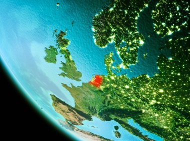 Hollanda kırmızı akşam