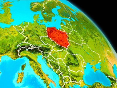 Dünya üzerinde Polonya