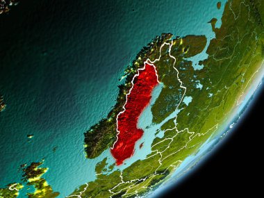 Yörünge görünümü, İsveç