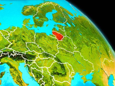 Litvanya yeryüzünde