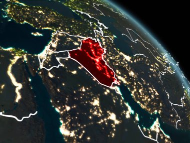 Kırmızı gece Irak'ta