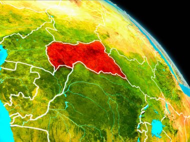 Orta Afrika Dünya üzerindeki