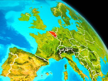 Belçika yeryüzünde