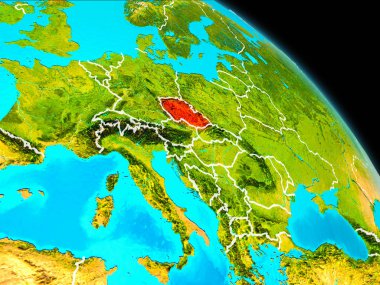 Çek Cumhuriyeti dünya üzerindeki