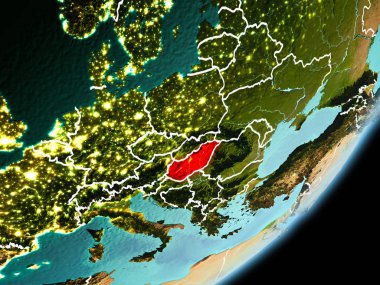 Yörünge görünümü Macaristan