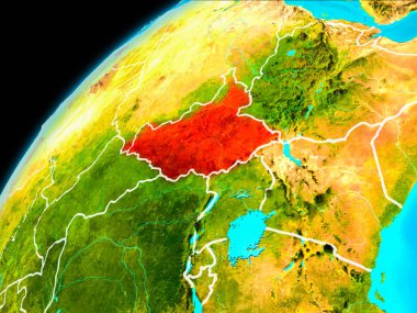 Uzaydan gelen Güney Sudan