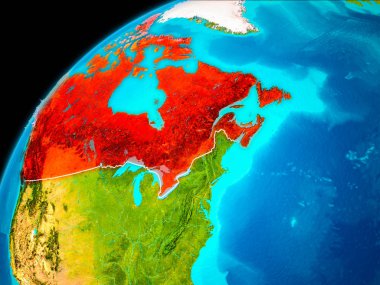 Uzaydan gelen Kanada