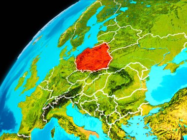 Uzaydan gelen Polonya