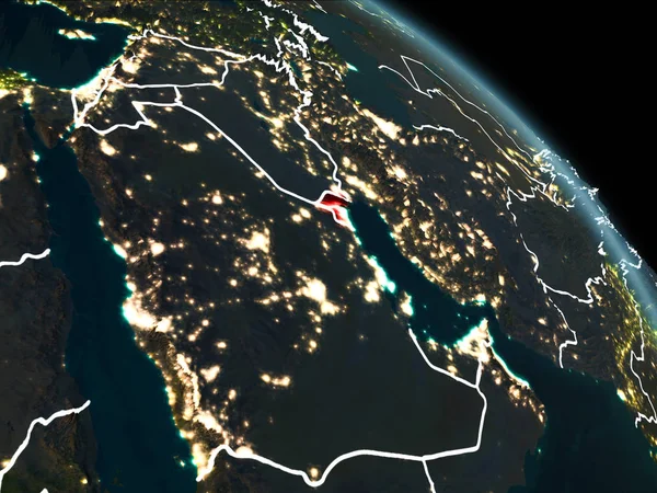 Kuveyt gece kırmızı