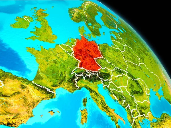 Германия на Земле — стоковое фото