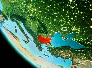 Kırmızı akşam Bulgaristan