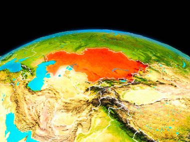 Kazakistan kırmızı