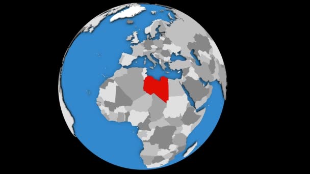 Лівія по всьому світуLibia na świecie — стокове відео