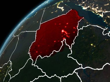 Gece boyunca Sudan