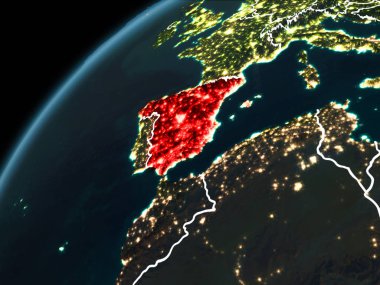 Gece boyunca İspanya