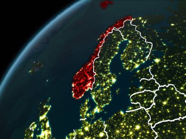 Gece boyunca Norveç