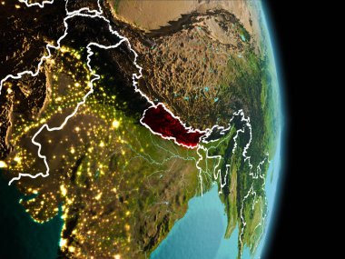 Nepal dünya üzerindeki sabah