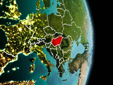 Macaristan dünya üzerindeki sabah