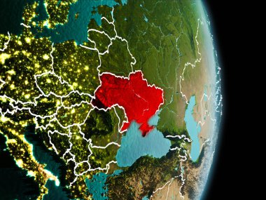 Ukrayna dünya üzerindeki sabah