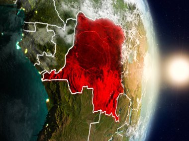 Demokratik Kongo Cumhuriyeti gündoğumu sırasında