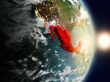 Meksika gündoğumu sırasında