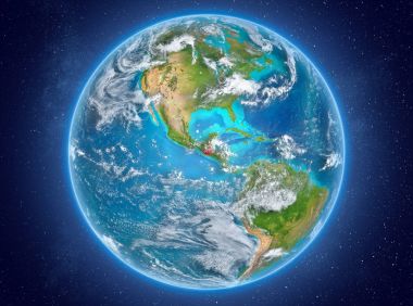 Guatemala Planet Earth uzayda