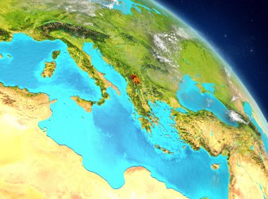 Yörünge--dan Kosovo