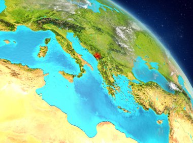 Yörüngeden Karadağ