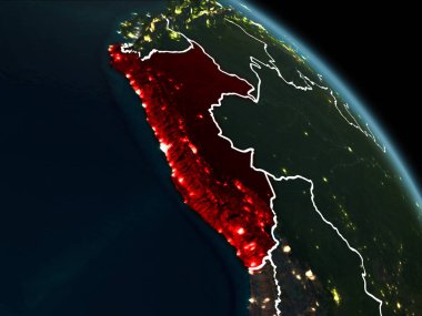 Kırmızı gece Peru