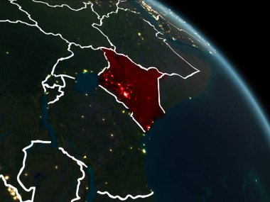 Kenya kırmızı gece
