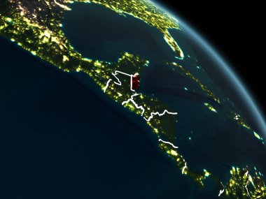 Kırmızı gece Belize