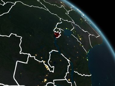 Kırmızı gece Burundi