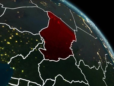 Chad kırmızı gece