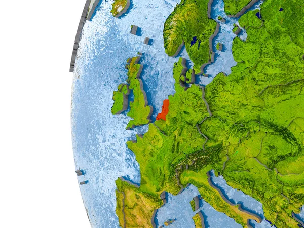 Hollanda Haritası modeli bir küre